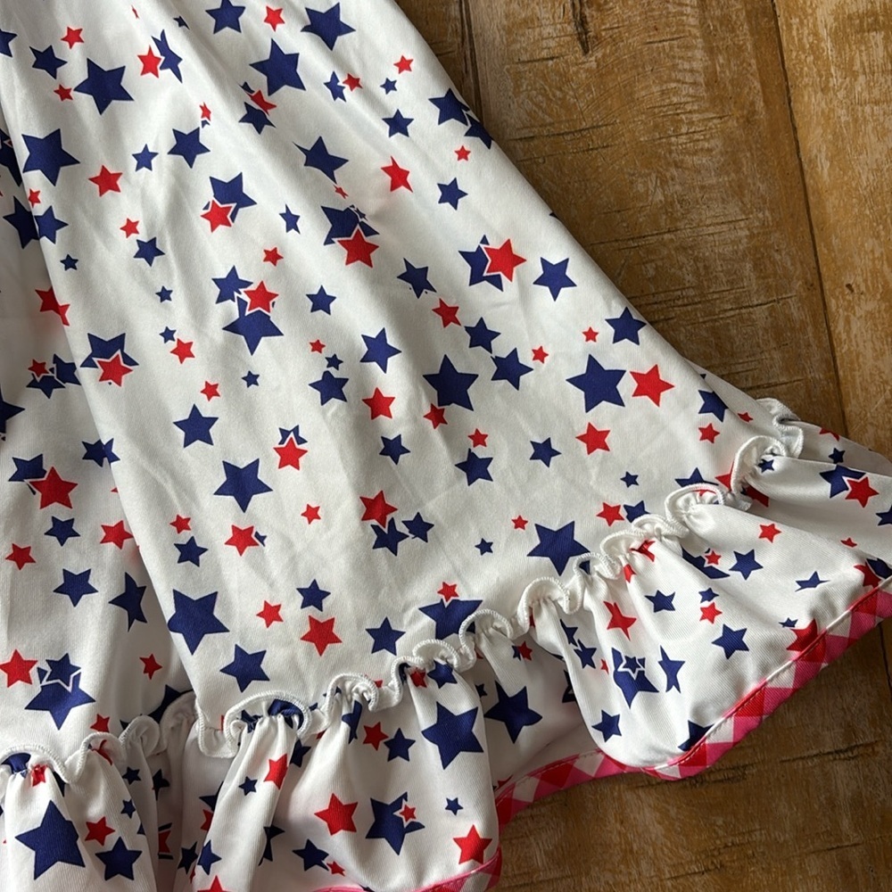 NWOT Charlie’s Project boutique patriotic dress 5/6yr - Picture 2 of 7